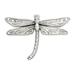 Large Pewter Dragonfly Brooch - 1973PP